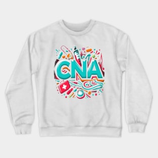 Tie Dye PCA Cute Nurse Day CNA RN Nurse Week Nursing Crewneck Sweatshirt